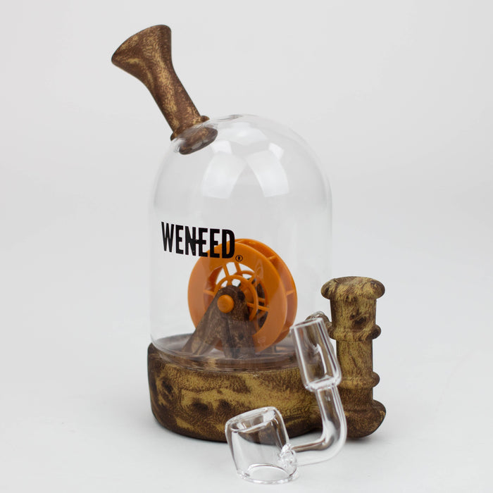 WENEED®- 6'' Waterwheel Silicone Rig | Jupiter Grass