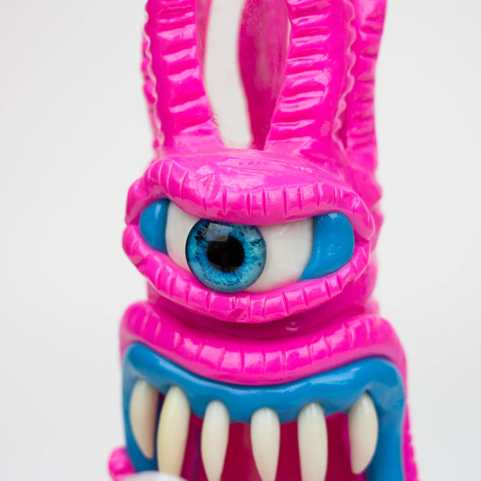 12.5"  Resin 3D artwork 7mm glass beaker water bong [TS112] | Jupiter Grass