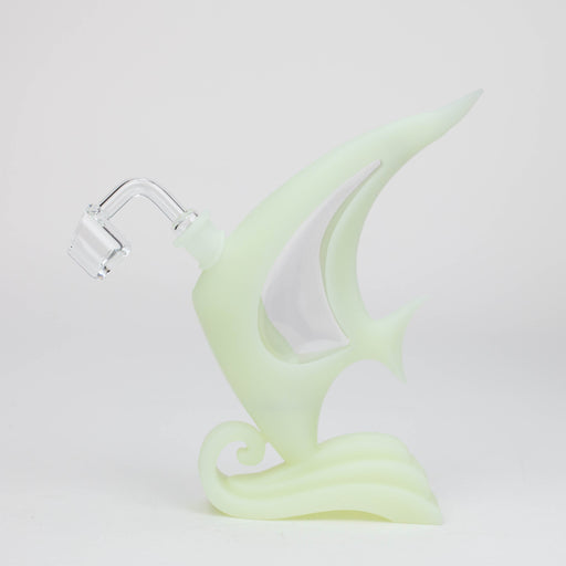 WENEED®- 7" U Dab Rig Glow in the Dark | Jupiter Grass