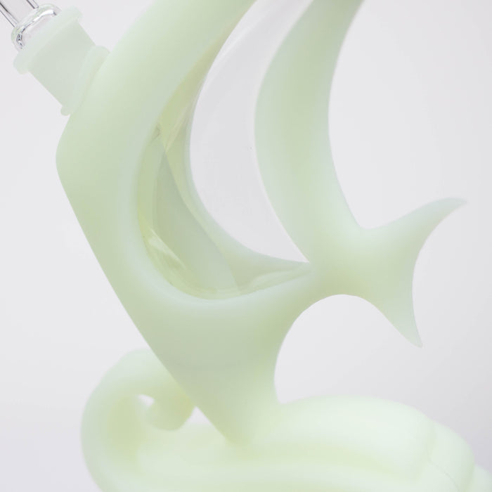 WENEED®- 7" U Dab Rig Glow in the Dark | Jupiter Grass