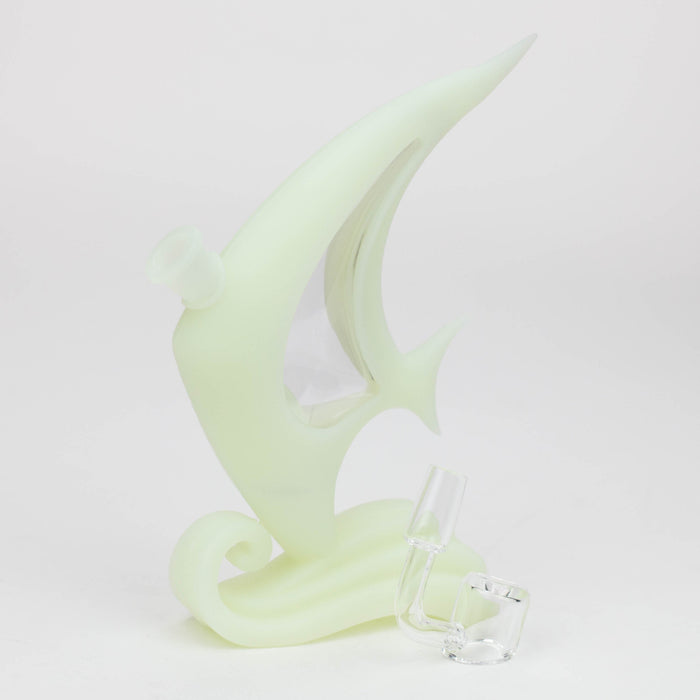 WENEED®- 7" U Dab Rig Glow in the Dark | Jupiter Grass