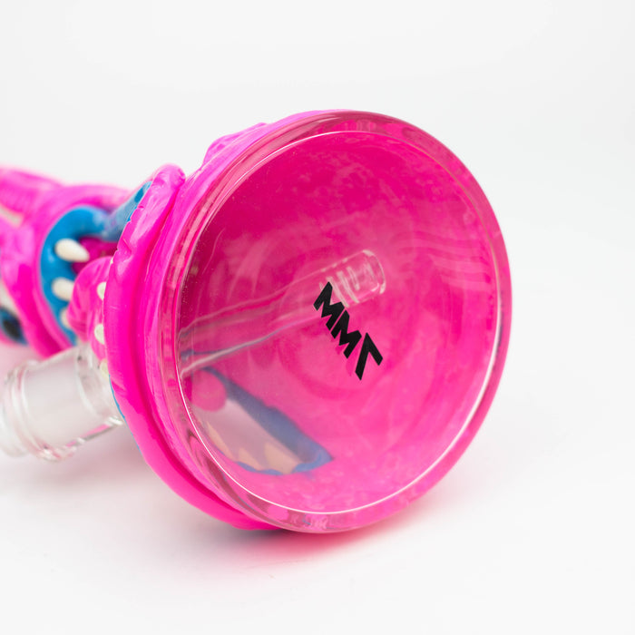 12.5"  Resin 3D artwork 7mm glass beaker water bong [TS112] | Jupiter Grass