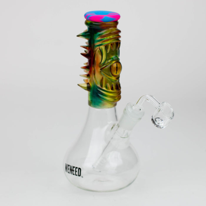 WENEED®- 10'' Silicone Resin Eye Glass Rig | Jupiter Grass