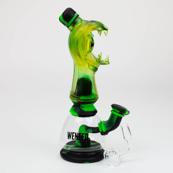 WENEED®- 9'' Leak Proof Monster Eyes Silicone Rig | Jupiter Grass