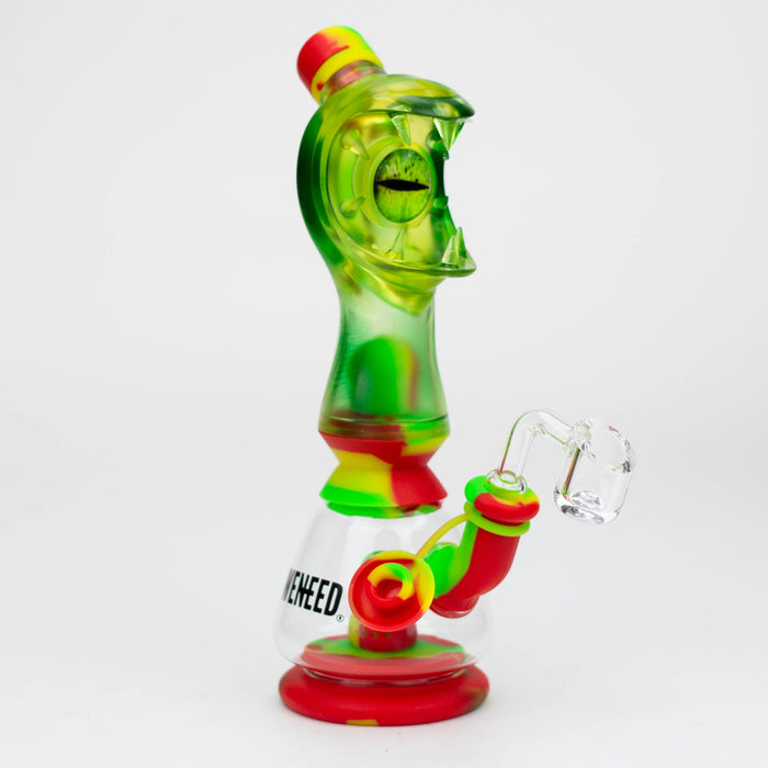 WENEED®- 9'' Leak Proof Monster Eyes Silicone Rig | Jupiter Grass