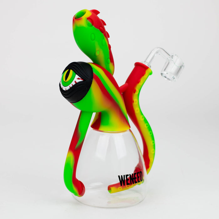 WENEED®- 9'' Silicone Squid Rig | Jupiter Grass