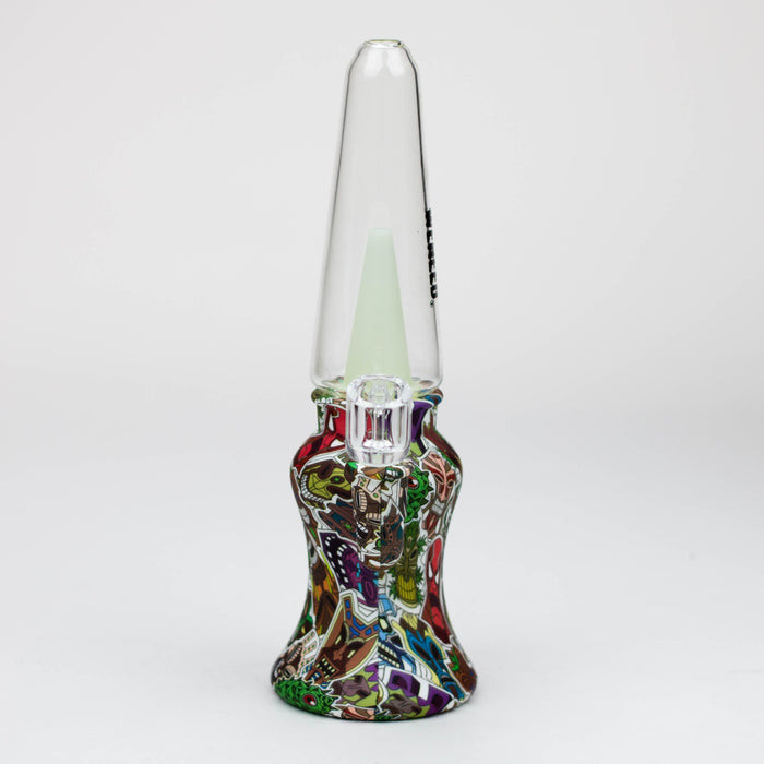 WENEED®- 10'' Silicone Grafiti Rig | Jupiter Grass