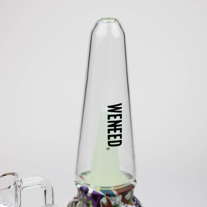 WENEED®- 10'' Silicone Grafiti Rig | Jupiter Grass