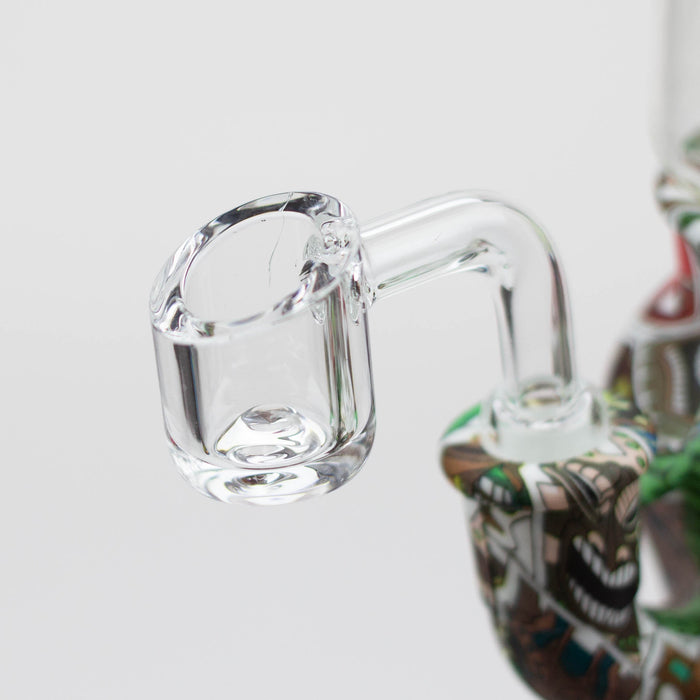 WENEED®- 10'' Silicone Grafiti Rig | Jupiter Grass