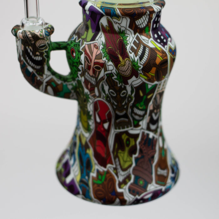 WENEED®- 10'' Silicone Grafiti Rig | Jupiter Grass