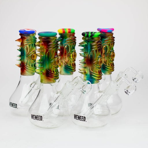 WENEED®- 10'' Silicone Resin Eye Glass Rig | Jupiter Grass