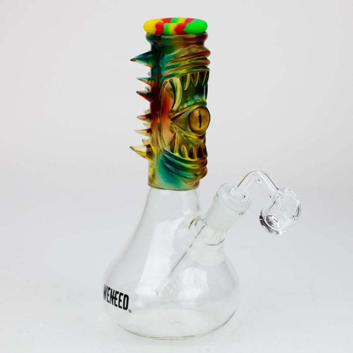 WENEED®- 10'' Silicone Resin Eye Glass Rig | Jupiter Grass