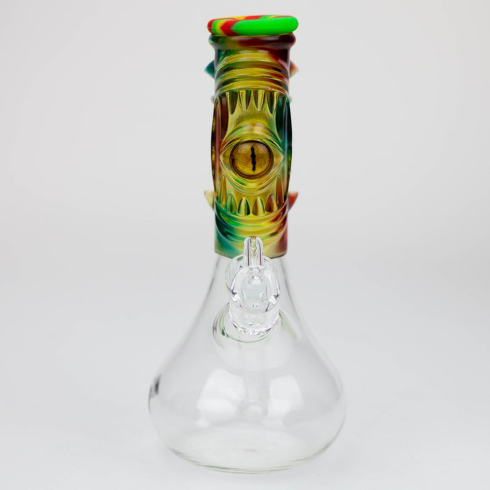 WENEED®- 10'' Silicone Resin Eye Glass Rig | Jupiter Grass