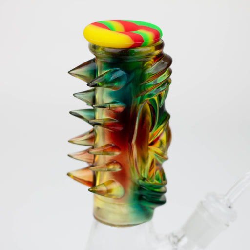 WENEED®- 10'' Silicone Resin Eye Glass Rig | Jupiter Grass
