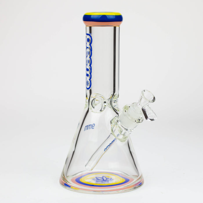 preemo - 10.5 inch Triple Band Beaker [P022] | Jupiter Grass