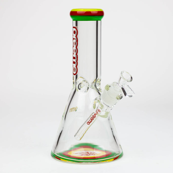 preemo - 10.5 inch Triple Band Beaker [P022] | Jupiter Grass