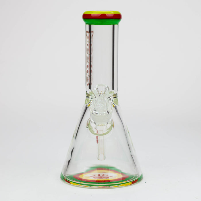 preemo - 10.5 inch Triple Band Beaker [P022] | Jupiter Grass