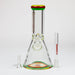 preemo - 10.5 inch Triple Band Beaker [P022] | Jupiter Grass