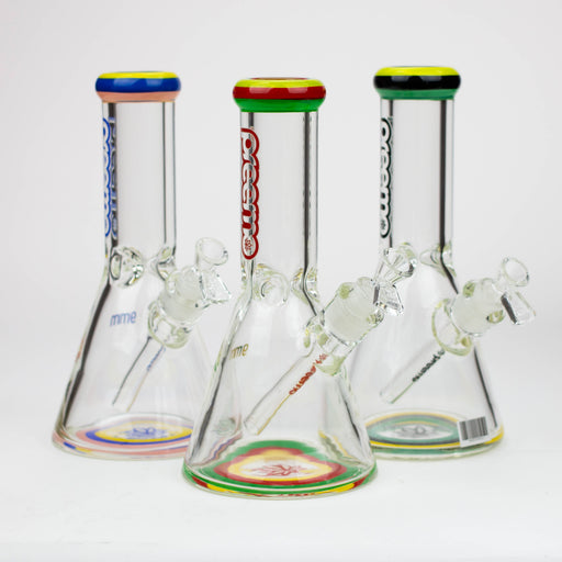 preemo - 10.5 inch Triple Band Beaker [P022] | Jupiter Grass