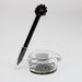 preemo - Glass Dabber and Dish Set [P052] | Jupiter Grass