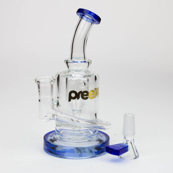 preemo - 6.5 inch Honeycomb Bubbler [P070] | Jupiter Grass