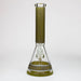 preemo - 15 inch 9mm Painted Sandblast Beaker [P057] | Jupiter Grass