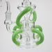preemo - 8 inch 6-Arm Recycler Rig [P032] | Jupiter Grass