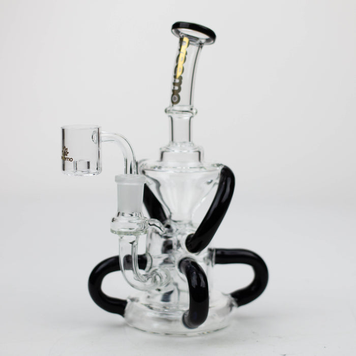 preemo - 8 inch 6-Arm Recycler Rig [P032] | Jupiter Grass