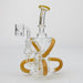 preemo - 8 inch 6-Arm Recycler Rig [P032] | Jupiter Grass