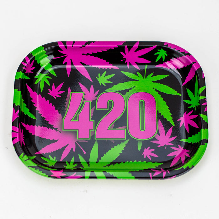 Metal Rolling Tray-Mini | Jupiter Grass