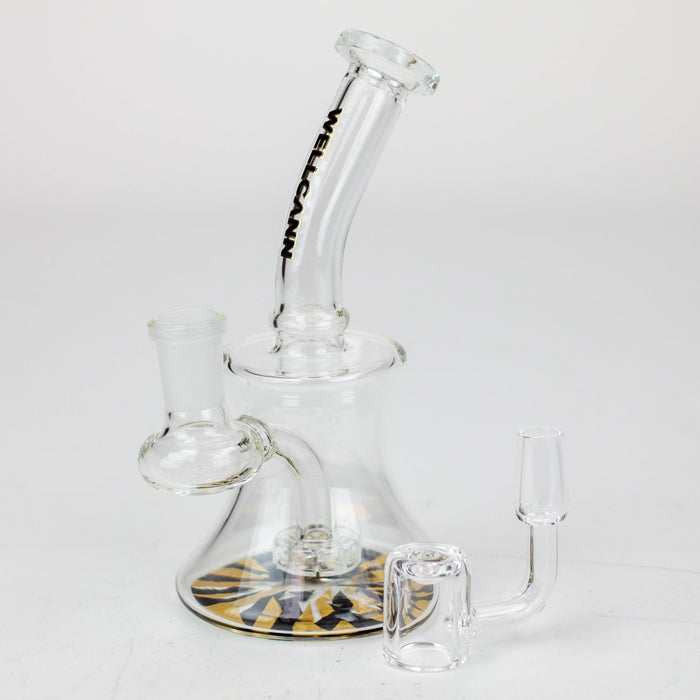 WellCann - 7"  Rig with Gold Decal Base | Jupiter Grass