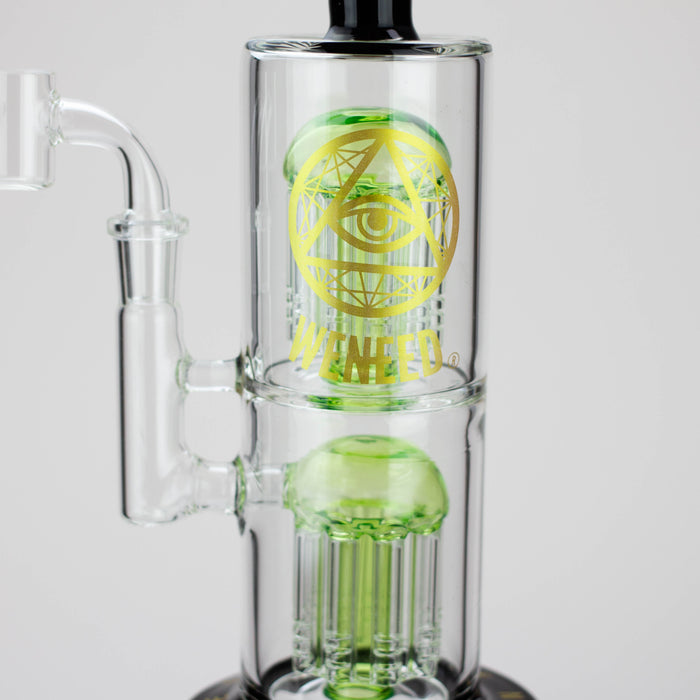 WENEED®-11" Weneed Dark Chamber Rig | Jupiter Grass