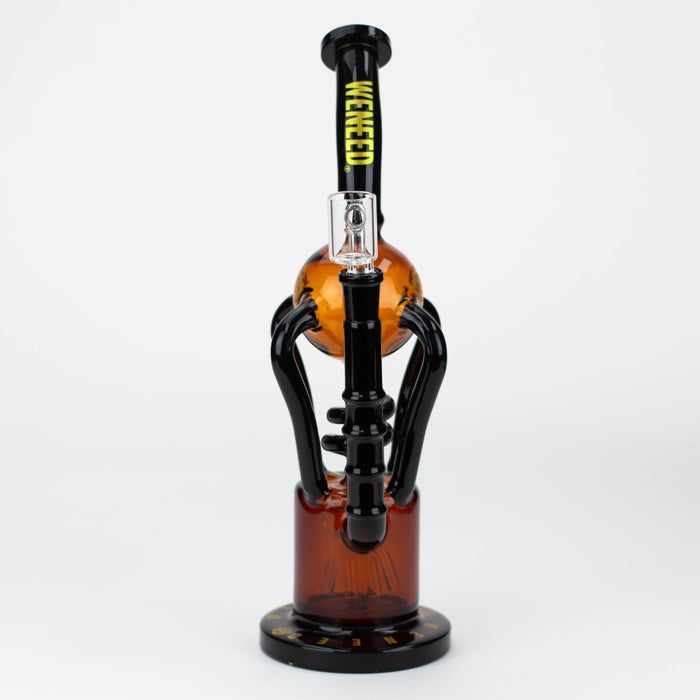 WENEED®-12" Weneed Dark Alchemy Recycler Rig | Jupiter Grass
