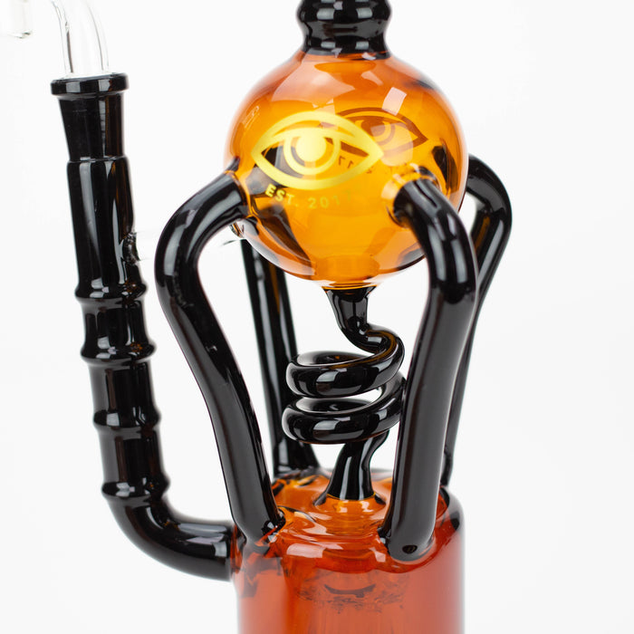 WENEED®-12" Weneed Dark Alchemy Recycler Rig | Jupiter Grass