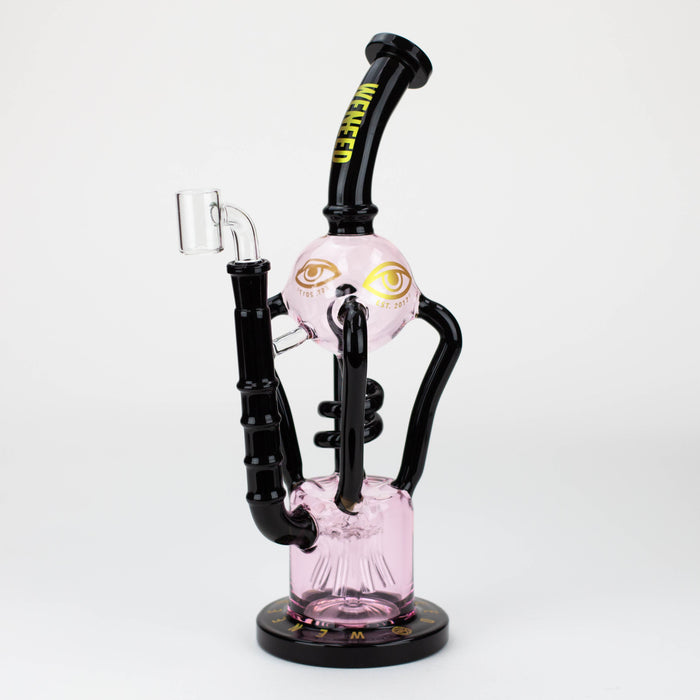 WENEED®-12" Weneed Dark Alchemy Recycler Rig | Jupiter Grass