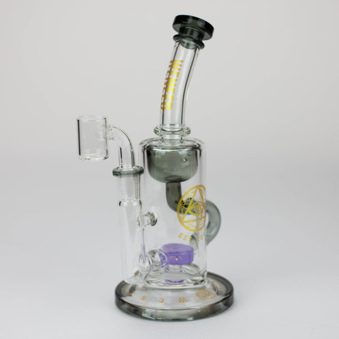 WENEED®-8.5" Weneed Milky Way Recycler Rig | Jupiter Grass