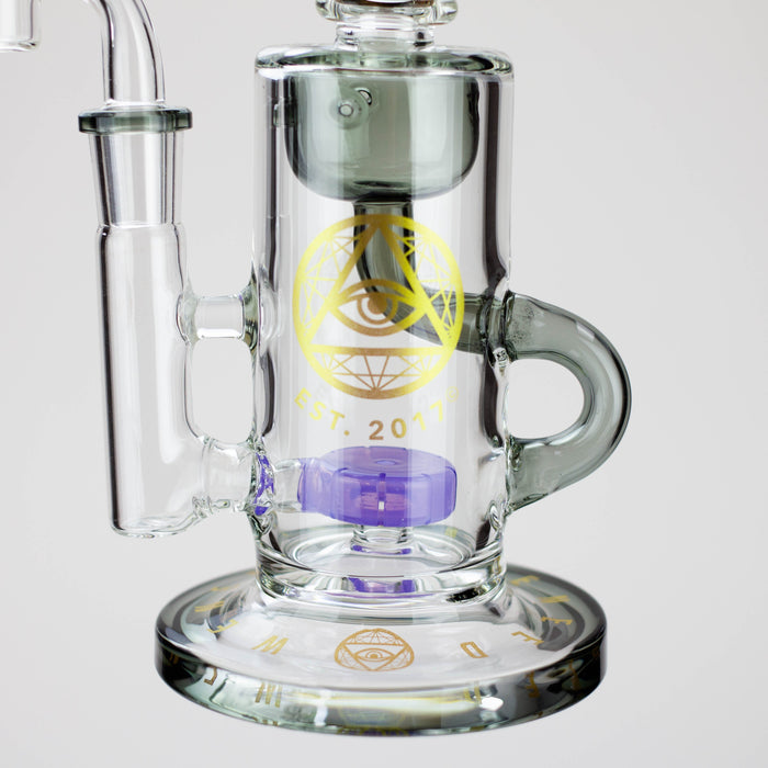 WENEED®-8.5" Weneed Milky Way Recycler Rig | Jupiter Grass