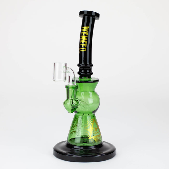 WENEED®-10" Weneed Dark Arc Rig | Jupiter Grass