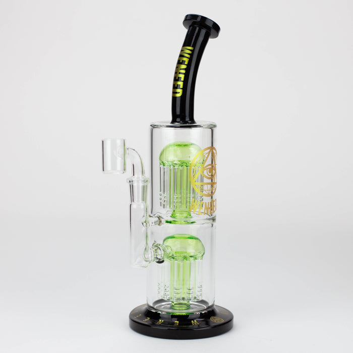 WENEED®-11" Weneed Dark Chamber Rig | Jupiter Grass