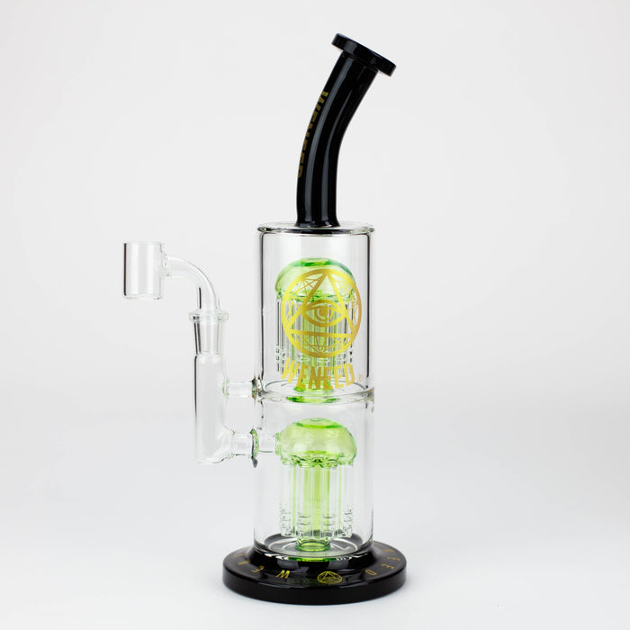 WENEED®-11" Weneed Dark Chamber Rig | Jupiter Grass