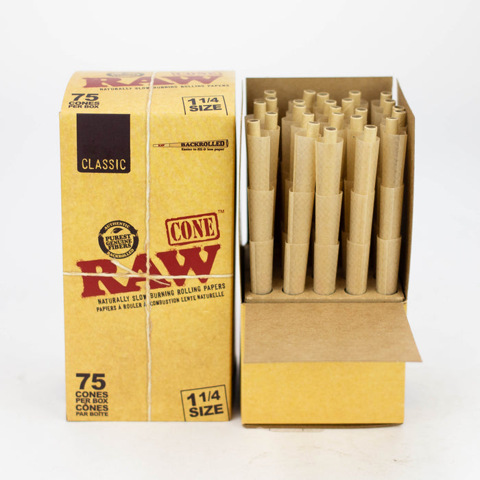 Raw Classic cone 75 - 1 1/4 Size | Jupiter Grass