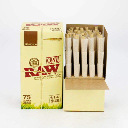 Raw Organic cone 75 - 1 1/4 Size | Jupiter Grass