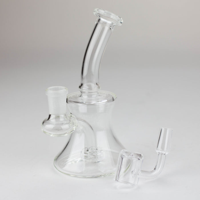 7" Clear Rig with Internal Diffuser | Jupiter Grass