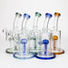 9" Dab Rig with 6 arms perc & Banger [230235] | Jupiter Grass