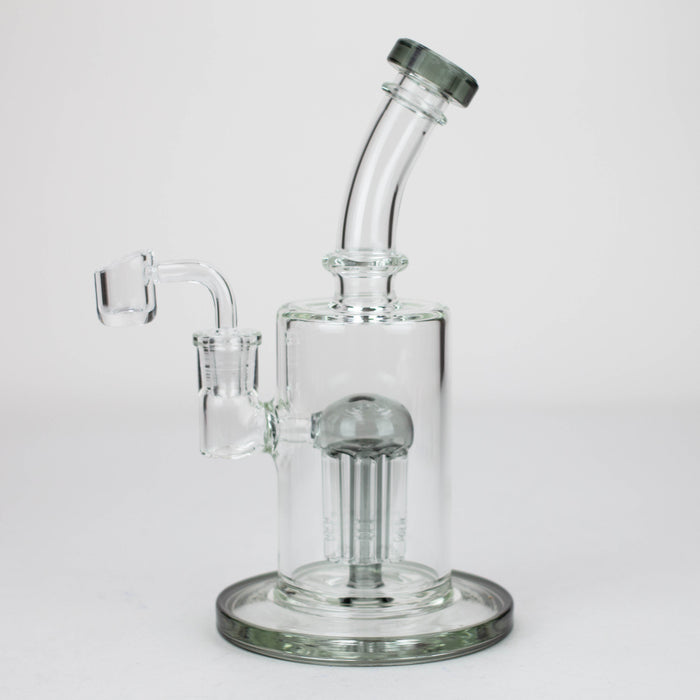 9" Dab Rig with 6 arms perc & Banger [230235] | Jupiter Grass