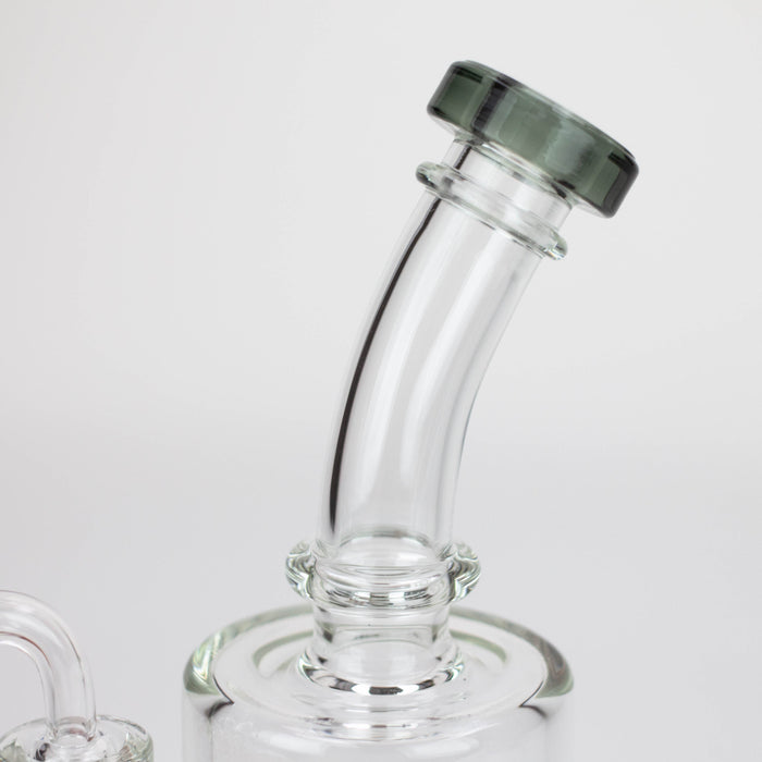 9" Dab Rig with 6 arms perc & Banger [230235] | Jupiter Grass