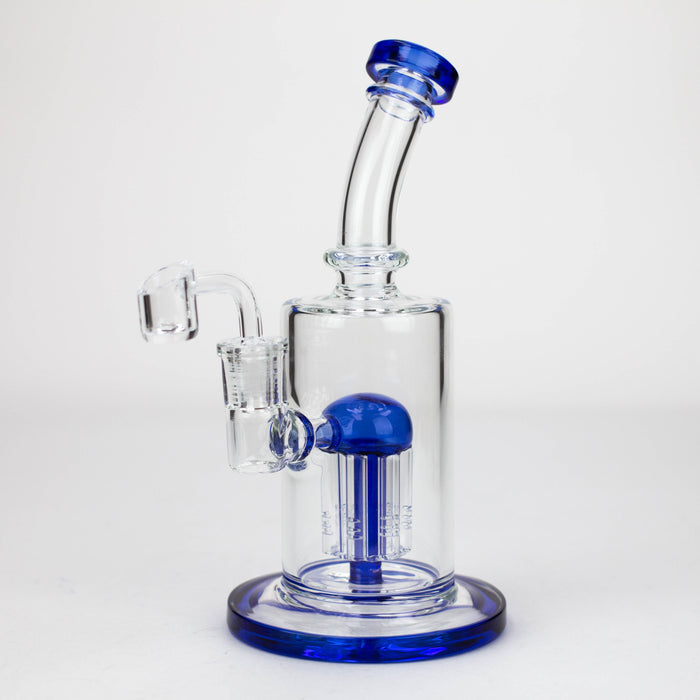 9" Dab Rig with 6 arms perc & Banger [230235] | Jupiter Grass