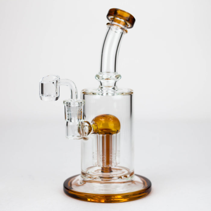 9" Dab Rig with 6 arms perc & Banger [230235] | Jupiter Grass