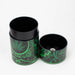 ZAir tight Stash Jars with Green Leaf Designs Box of 6 | Jupiter Grass