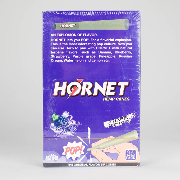 Hornet | King size (110mm) Flavor flavor Burst beads tip cones Box of 12 | Jupiter Grass
